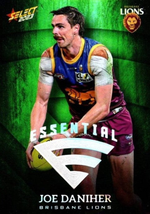 Brisbane Lions Team Set, Emerald Green Essential, 2023 Select AFL Footy Stars