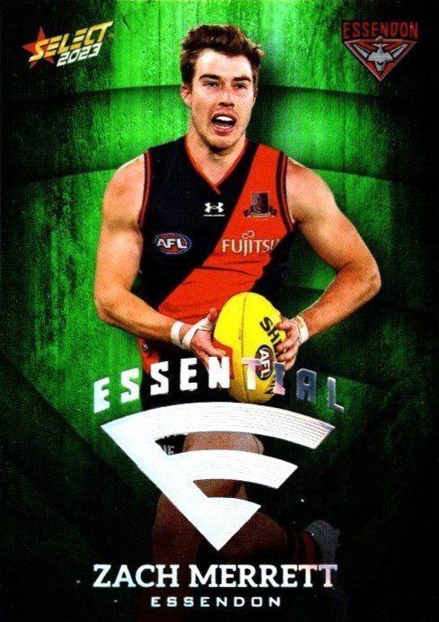 Essendon Bombers Team Set, Emerald Green Essential, 2023 Select AFL Footy Stars