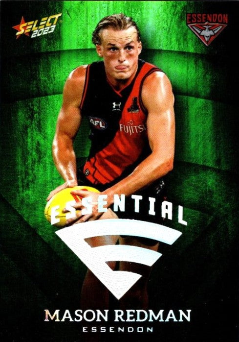 Essendon Bombers Team Set, Emerald Green Essential, 2023 Select AFL Footy Stars