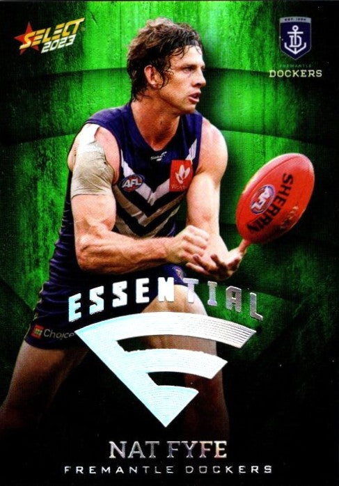 Fremantle Dockers Team Set, Emerald Green Essential, 2023 Select AFL Footy Stars