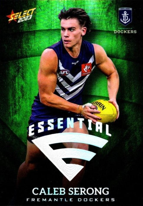 Fremantle Dockers Team Set, Emerald Green Essential, 2023 Select AFL Footy Stars