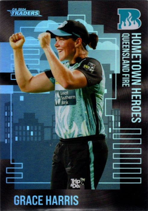 Grace Harris, Hometown Heroes Platinum, 2024-25 TLA CA Cricket Traders