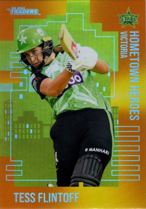 Tess Flintoff, Hometown Heroes Gold, 2024-25 TLA CA Cricket Traders