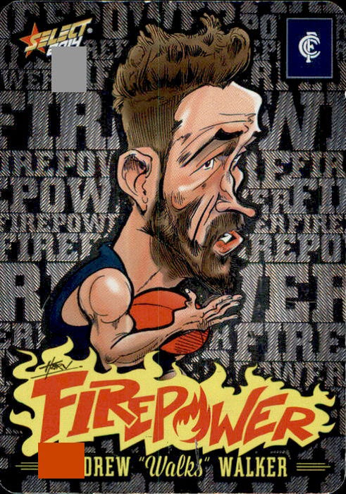 Andrew Walker, Firepower Caricatures, 2014 Select AFL Champions