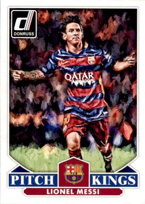 Lionel Messi, Pitch Kings, 2015 Donruss Soccer