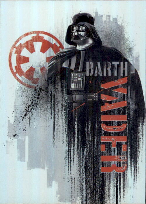 Darth Vader, Star Wars Rogue One Mission Briefing Character Foil Chase Card #6