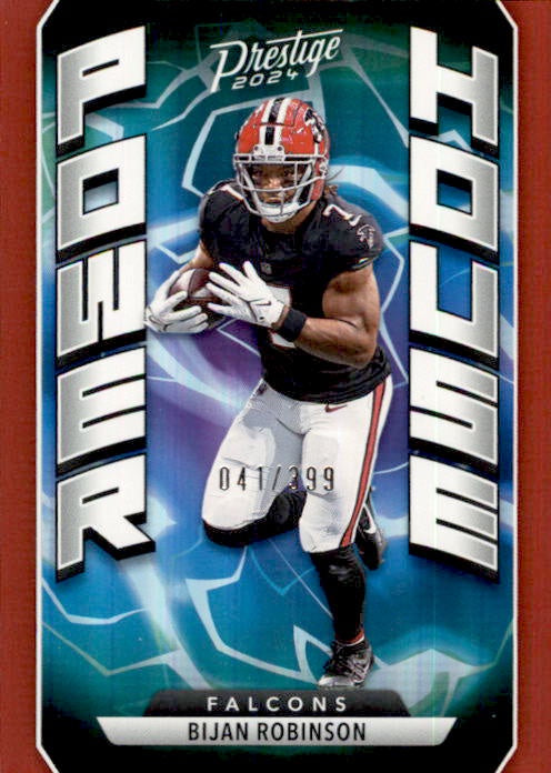 Bijan Robinson, Power House /399, 2024 Panini Prestige Football NFL