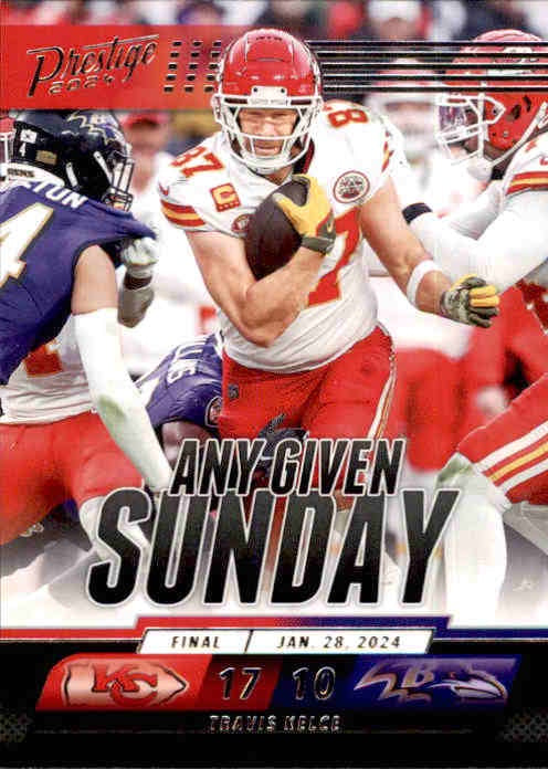 Travis Kelce, Any Given Sunday, 2024 Panini Prestige Football NFL