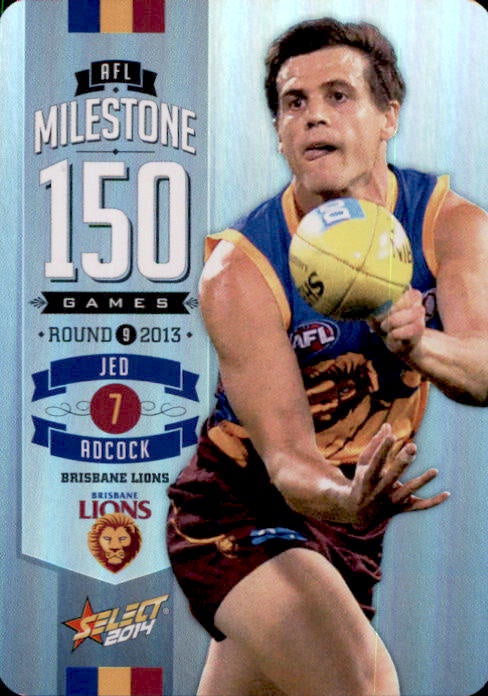 Jed Adcock, 150 Game Milestone, 2014 Select AFL Champions