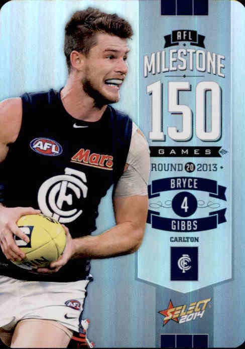 Bryce Gibbs, 150 Game Milestone, 2014 Select AFL Champions