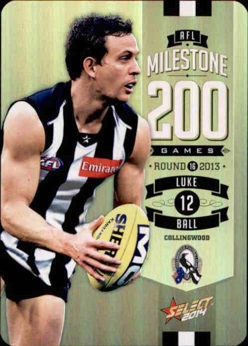 Luke Ball, 200 Game Milestone, 2014 Select AFL Champions