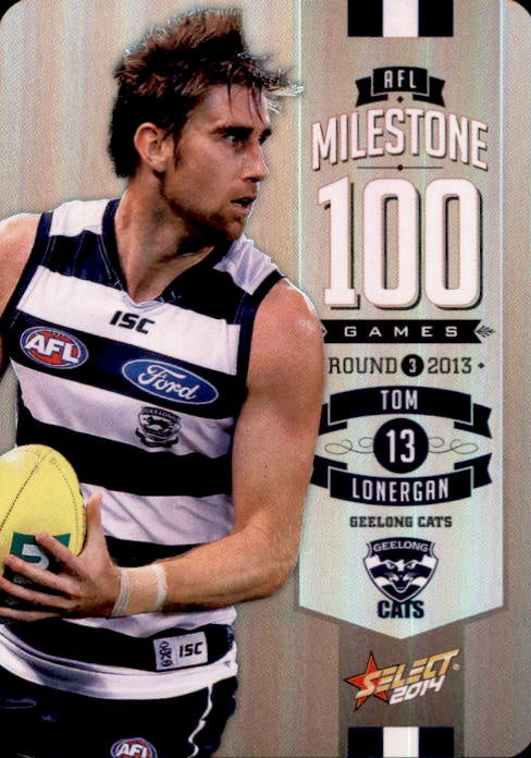 Tom Lonergan, 100 Game Milestone, 2014 Select AFL Champions