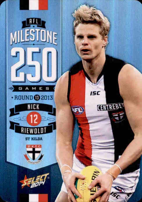 Nick Riewoldt, 250 Game Milestone, 2014 Select AFL Champions