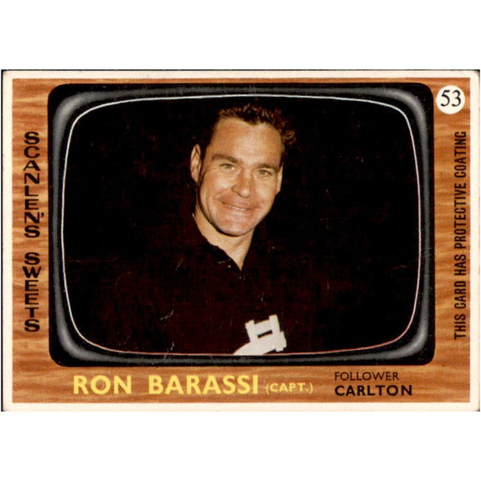 Ron Barassi, 1967 Scanlens VFL