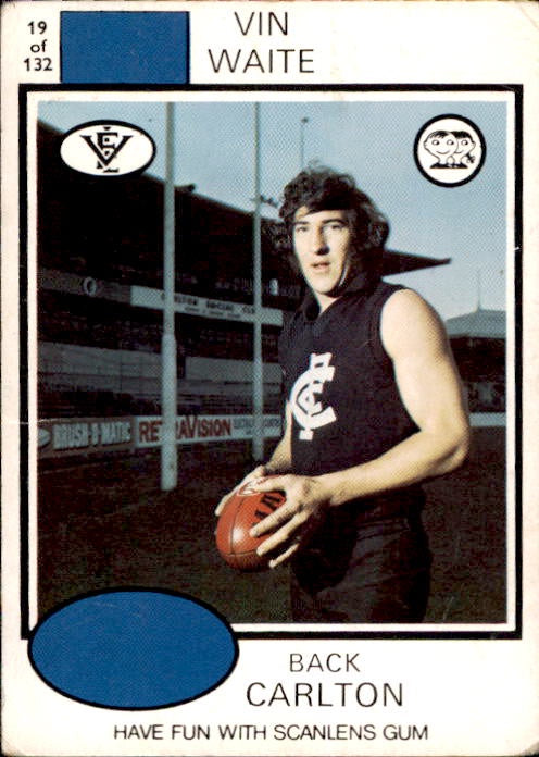 Vin Waite, 1975 Scanlens VFL