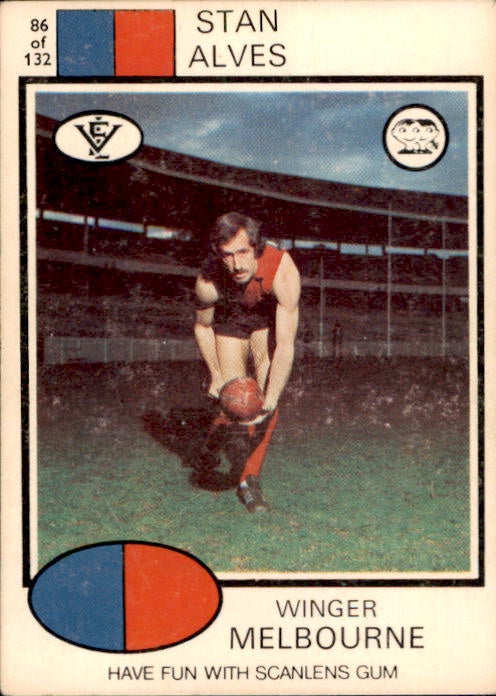 Stan Alves, 1975 Scanlens VFL