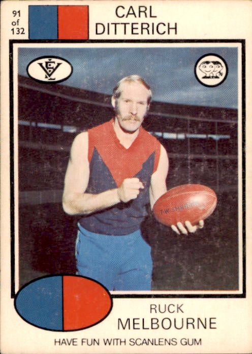 Carl Ditterich, 1975 Scanlens VFL