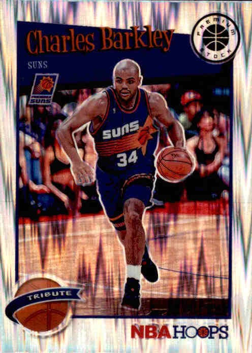 Charles Barkley, Tribute, Silver Flash Prizm, 2019-20 Panini Hoops Premium Stock Basketball NBA