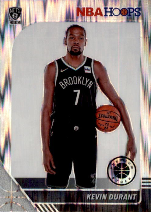 Kevin Durant, Silver Flash Prizm, 2019-20 Panini Hoops Premium Stock Basketball NBA