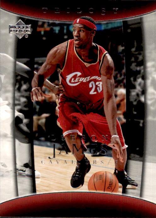 Lebron James, 2004-05 UD Trilogy Basketball NBA