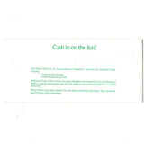 Disney Dollars - Currency with Character - 1990 Series