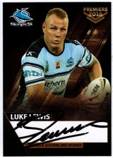 2016 Cronulla Sharks Official Signed Premiers Card Set (Read Description)