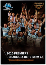 2016 Cronulla Sharks Official Signed Premiers Card Set (Read Description)