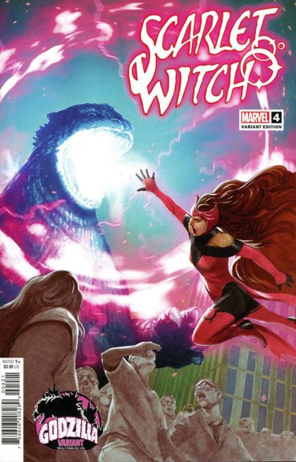 Scarlet Witch, Vol. 4, #4 Godzilla Variant Comic