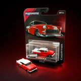 1955 Chevrolet Bel Air - Red/White - Majorette: Collection Deluxe, 1:64 Scale Diecast Car