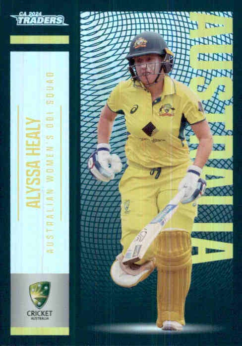 Alyssa Healy, P039, Parallel, 2024-25 TLA CA Cricket Traders