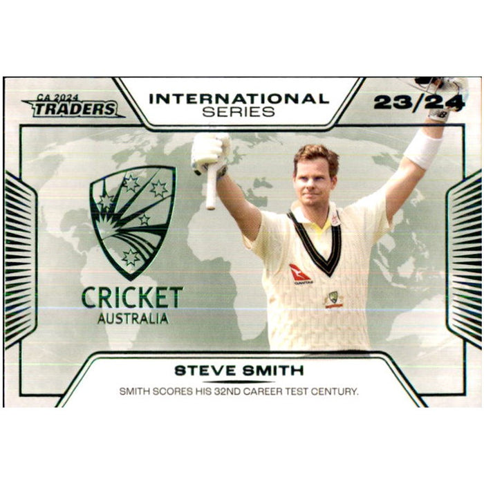 Steve Smith, International Series, 2024-25 TLA CA Cricket Traders