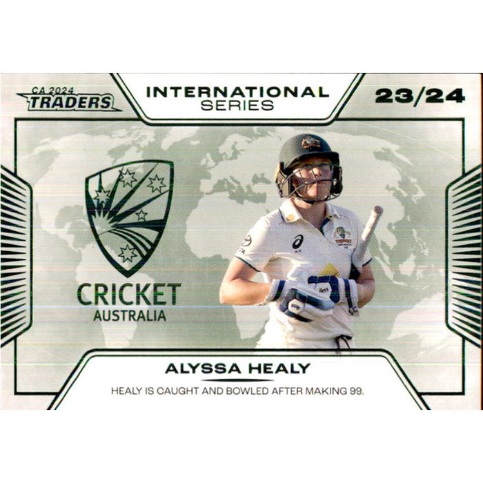 Alyssa Healy, International Series, 2024-25 TLA CA Cricket Traders