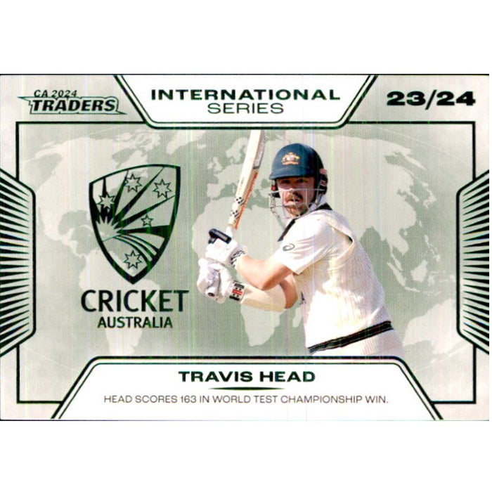 Travis Head, International Series, 2024-25 TLA CA Cricket Traders