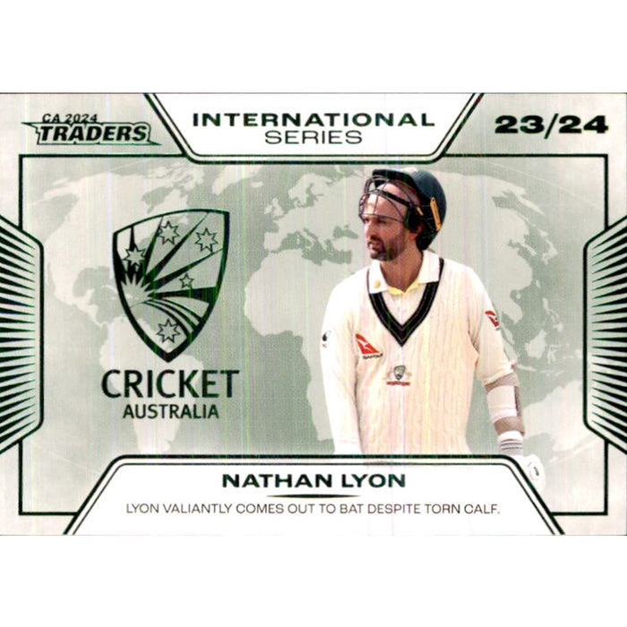 Nathan Lyon, International Series, 2024-25 TLA CA Cricket Traders