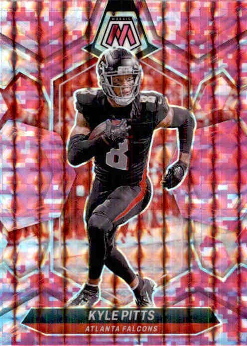 Kyle Pitts, Pink Prizm, 2024 Panini Mosaic Football NFL