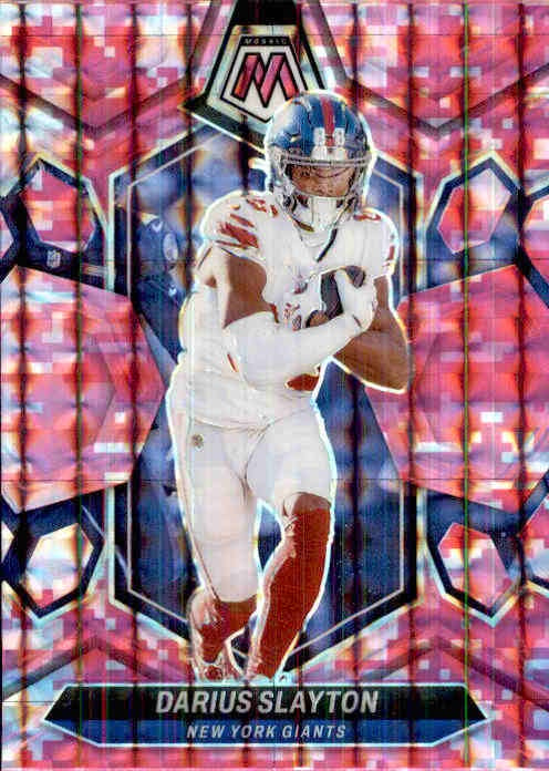 Darius Slayton, Pink Prizm, 2024 Panini Mosaic Football NFL