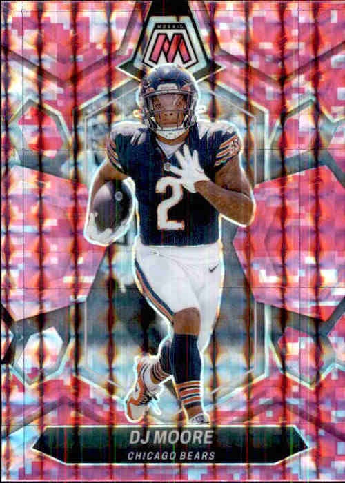 DJ Moore, Pink Prizm, 2024 Panini Mosaic Football NFL