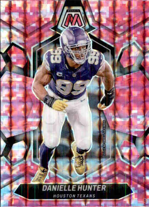 Danielle Hunter, Pink Prizm, 2024 Panini Mosaic Football NFL