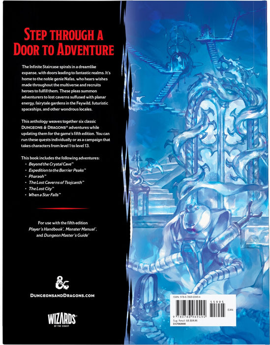 D&D Dungeons & Dragons Quests from the Infinite Staircase Hardcover