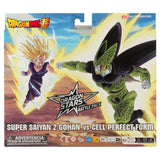 Dragon Ball Super Dragon Stars Battle Pack Super Saiyan 2 Gohan VS Cell Perfect Form Figures