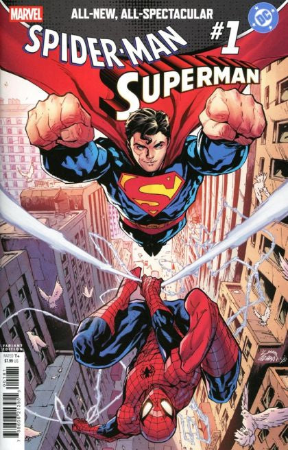 Marvel / DC: Spider-Man / Superman #1 Ryan Stegman Variant Comic