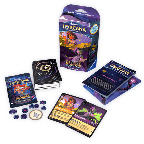 Disney Lorcana - Ursula's Return - Sapphire/Steel Starter Deck