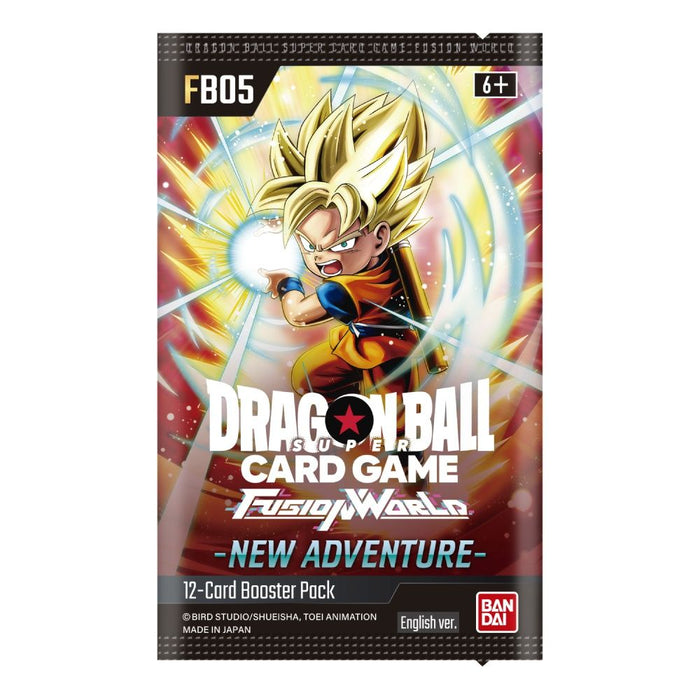 Dragon Ball Super Card Game: Fusion World – New Adventure Booster Box [FB05]