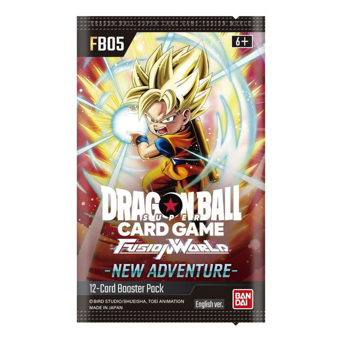 Dragon Ball Super Card Game: Fusion World – New Adventure Booster Pack [FB05]