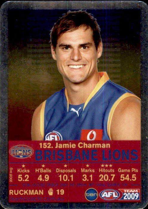 Jamie Sharman, Silver, 2009 Teamcoach AFL