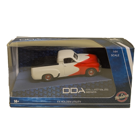 1948 FX Holden Cream/Red Ute, 1:64 Scale Diecast Car