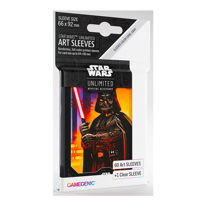 Gamegenic Star Wars Unlimited Art Sleeves - Darth Vader