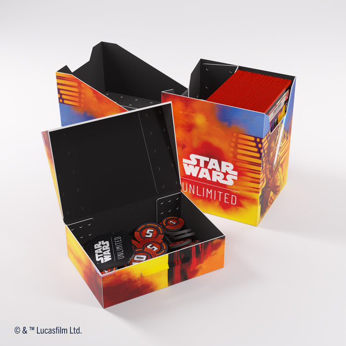 Gamegenic Star Wars Unlimited Soft Crate - Luke Skywalker/Vader