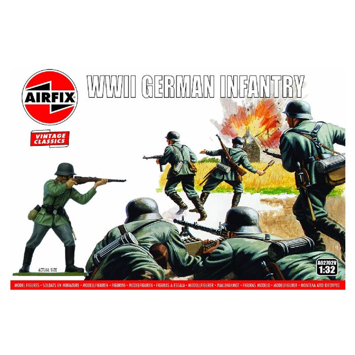 AIRFIX WIWII GERMAN INFANTRY 1:32 Scale Model Kit