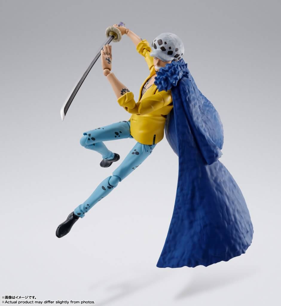 S.H.FIGUARTS One Piece Trafalgar Law -The Raid On Onigashima Figure